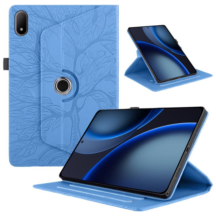 Tree Life Embossed Rotation Leather Tablet Case, For OPPO Pad Mini 8.8 2026, For OPPO Pad SE