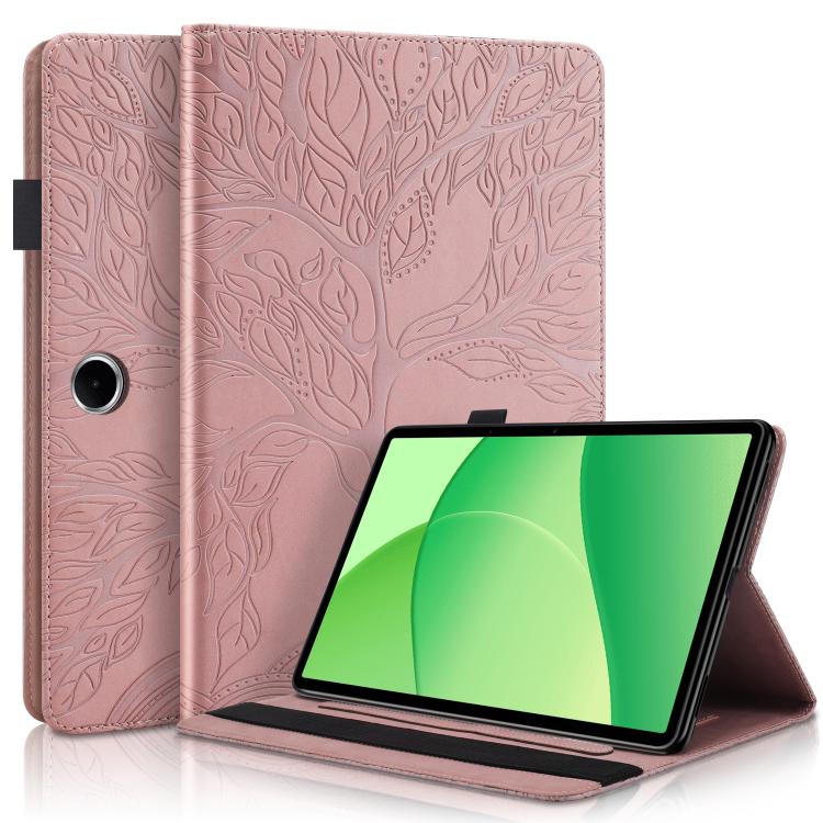 Life Tree Series Horizontal Flip Leather Tablet Case, For OPPO Pad Mini 8.8 2026, For OPPO Pad SE 11