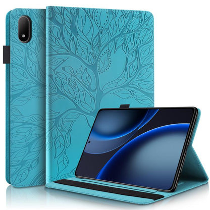 Life Tree Series Horizontal Flip Leather Tablet Case, For OPPO Pad Mini 8.8 2026, For OPPO Pad SE 11