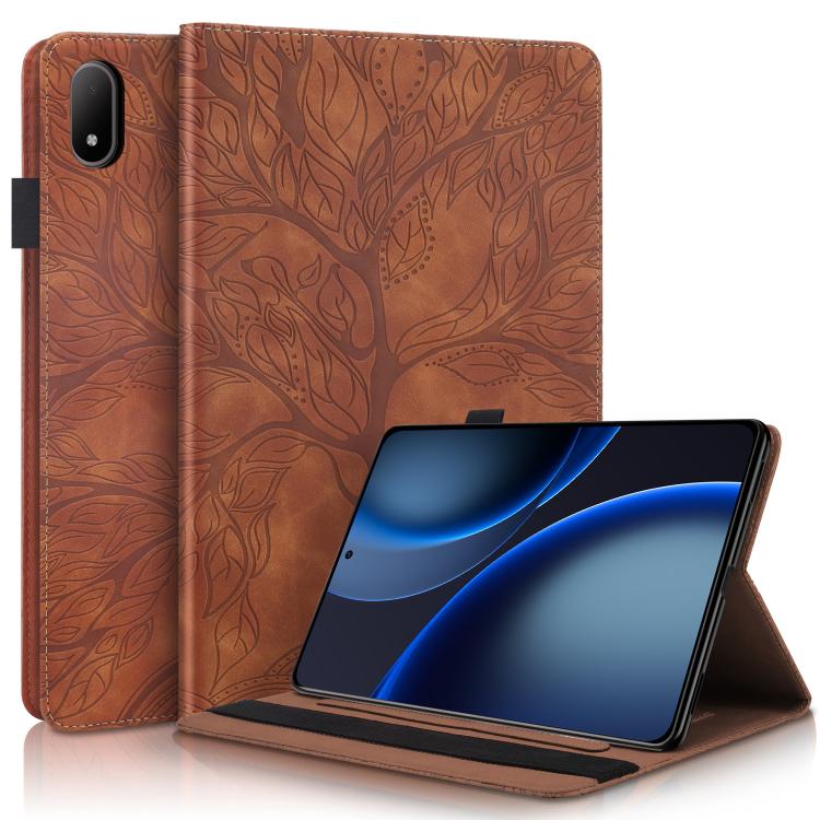 Life Tree Series Horizontal Flip Leather Tablet Case, For OPPO Pad Mini 8.8 2026, For OPPO Pad SE 11