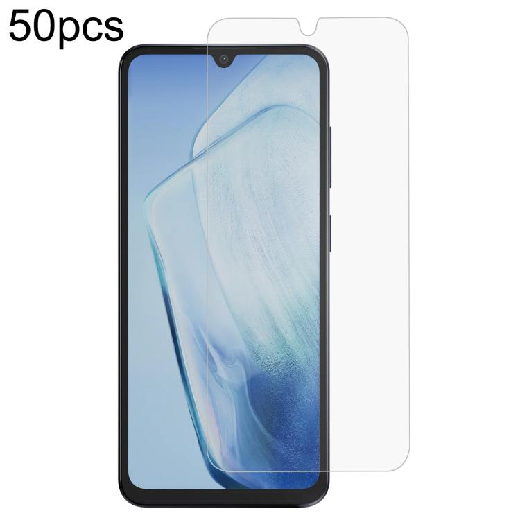 50 PCS/Pack 0.3mm High Aluminum Tempered Glass Film, For HOTWAV A25 Ultra, For HOTWAV X26 Ultra, For HOTWAV Note 16, For HOTWAV Cyber 16 Pro, For HOTWAV T7S