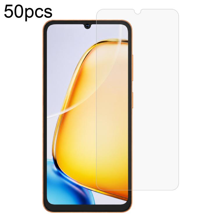50 PCS/Pack 0.3mm High Aluminum Tempered Glass Film, For HOTWAV A25 Ultra, For HOTWAV X26 Ultra, For HOTWAV Note 16, For HOTWAV Cyber 16 Pro, For HOTWAV T7S