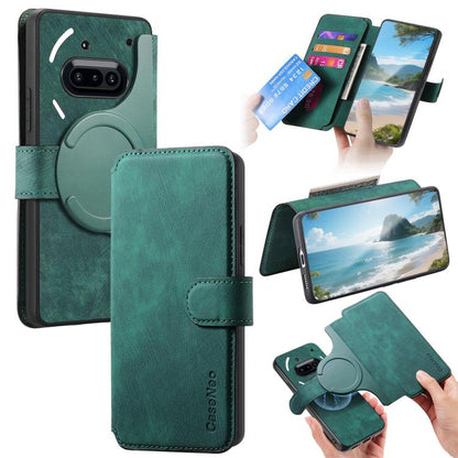 CaseNeo MagSafe RFID Anti-theft Retro Leather Phone Case, For Nothing Phone 4a, For Nothing CMF Phone 2 Pro, For Nothing Phone 3a, For Nothing Phone 3a Pro