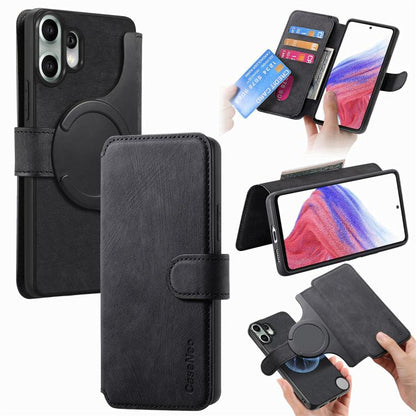 CaseNeo MagSafe RFID Anti-theft Retro Leather Phone Case, For Nothing Phone 4a, For Nothing CMF Phone 2 Pro, For Nothing Phone 3a, For Nothing Phone 3a Pro