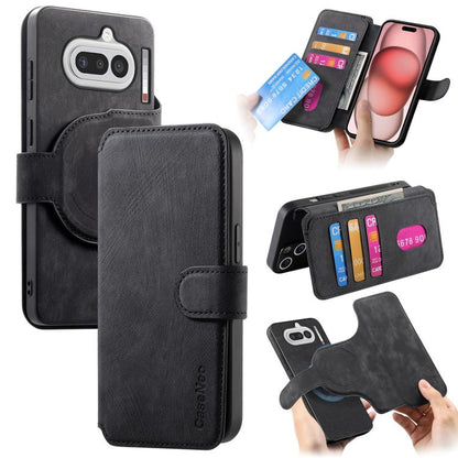 CaseNeo MagSafe RFID Anti-theft Retro Leather Phone Case, For Nothing Phone 4a, For Nothing CMF Phone 2 Pro, For Nothing Phone 3a, For Nothing Phone 3a Pro