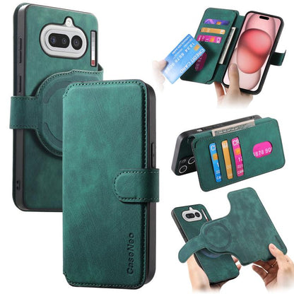 CaseNeo MagSafe RFID Anti-theft Retro Leather Phone Case, For Nothing Phone 4a, For Nothing CMF Phone 2 Pro, For Nothing Phone 3a, For Nothing Phone 3a Pro