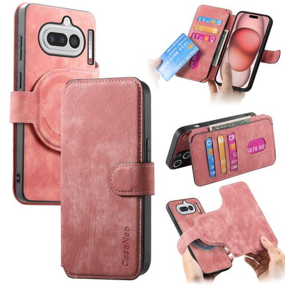 CaseNeo MagSafe RFID Anti-theft Retro Leather Phone Case, For Nothing Phone 4a, For Nothing CMF Phone 2 Pro, For Nothing Phone 3a, For Nothing Phone 3a Pro