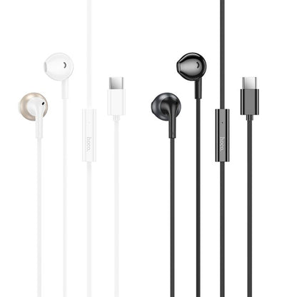 hoco M115 Type-C Sagacious Universal Earphones with Microphone, M115 Type-C