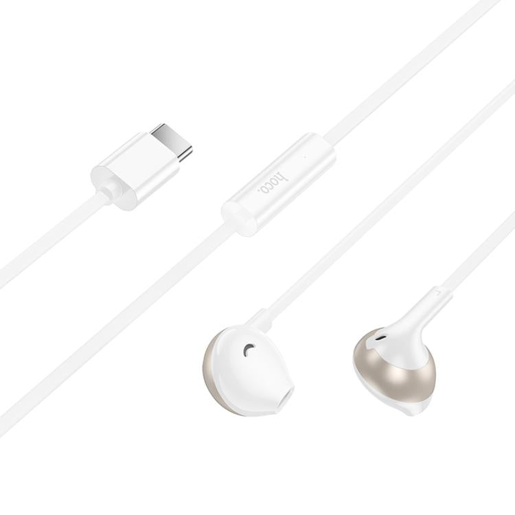 hoco M115 Type-C Sagacious Universal Earphones with Microphone, M115 Type-C