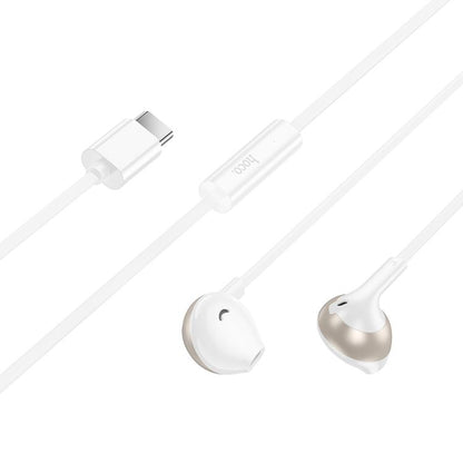 hoco M115 Type-C Sagacious Universal Earphones with Microphone, M115 Type-C
