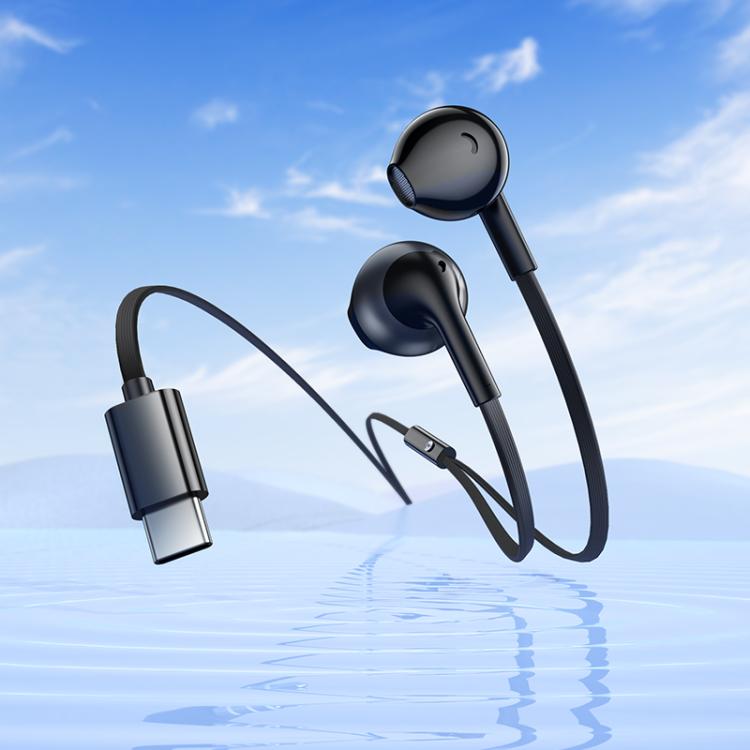 hoco M115 Type-C Sagacious Universal Earphones with Microphone, M115 Type-C
