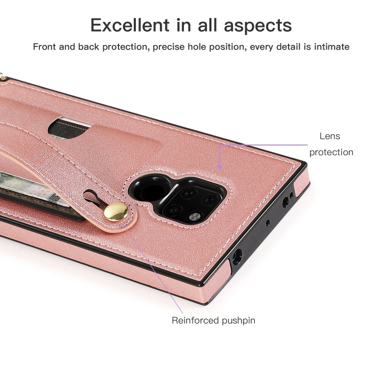 Rose gold shockproof folio phone case with reinforced corners and lens protection