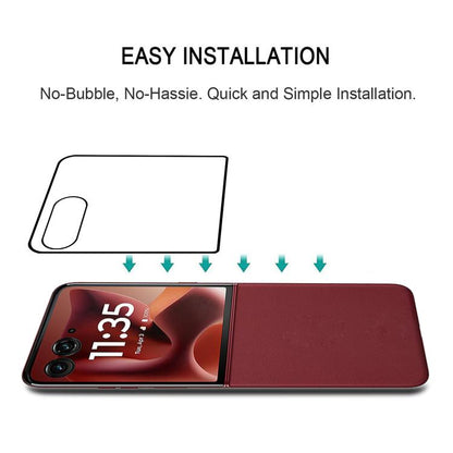 3D Hot Bending Edge Glue HD Curved Tempered Glass Film, For Motorola Razr 60 Ultra, For Motorola Razr 60