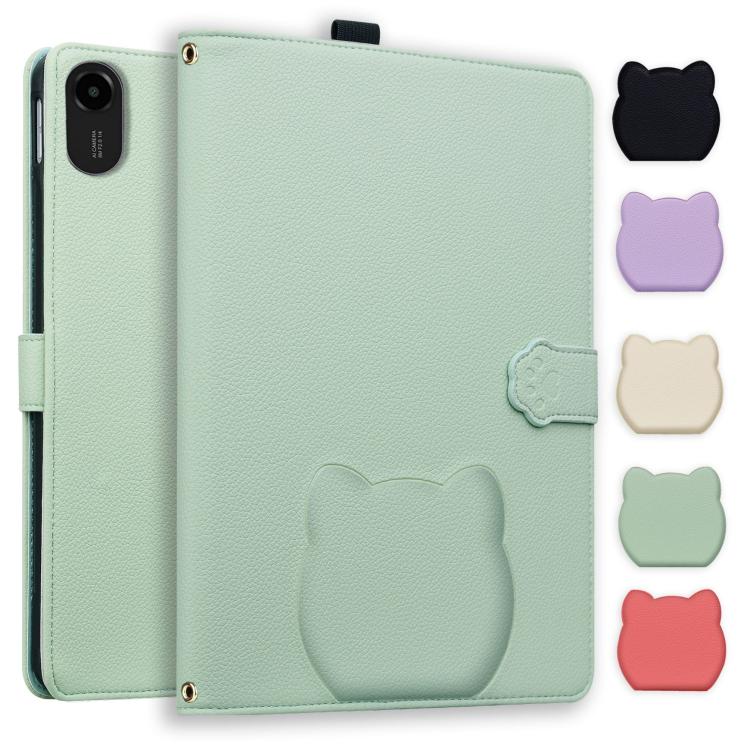 Cat Skin-feel Litchi Leather Tablet Case, For Xiaomi Redmi Pad 2 SE 9.7 2026, For Xiaomi Pad 8 / 8 Pro 7 / 7 Pro, For Xiaomi Redmi Pad 2 Pro / Pro / Poco Pad, For Xiaomi Redmi K Pad, For Xiaomi Redmi Pad 2, For Xiaomi Redmi Pad SE 8.7