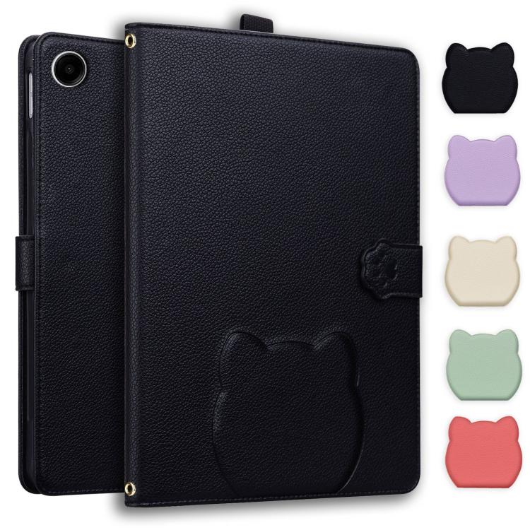 Cat Skin-feel Litchi Leather Tablet Case, For Xiaomi Redmi Pad 2 SE 9.7 2026, For Xiaomi Pad 8 / 8 Pro 7 / 7 Pro, For Xiaomi Redmi Pad 2 Pro / Pro / Poco Pad, For Xiaomi Redmi K Pad, For Xiaomi Redmi Pad 2, For Xiaomi Redmi Pad SE 8.7