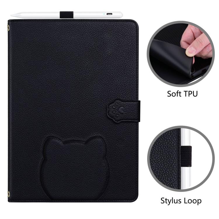 Cat Skin-feel Litchi Leather Tablet Case, For Xiaomi Redmi Pad 2 SE 9.7 2026, For Xiaomi Pad 8 / 8 Pro 7 / 7 Pro, For Xiaomi Redmi Pad 2 Pro / Pro / Poco Pad, For Xiaomi Redmi K Pad, For Xiaomi Redmi Pad 2, For Xiaomi Redmi Pad SE 8.7