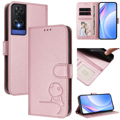 Litter Panda Embossing RFID Leather Phone Case with Lanyard, For TCL 50 XL / 50 XL NxtPaper 5G, For TCL 201, For TCL 50 XE, For TCL 50 SE / 40 NxtPaper 4G, For TCL 501 / Vodafone Smart M25, For TCL 505, For TCL 502, For TCL 40 SE                       ...