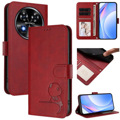 Litter Panda Embossing RFID Leather Phone Case with Lanyard, For Oukitel C59 / C59 Pro, For Oukitel C58 / C58 Pro, For Oukitel C57S / C57 Pro / C57 / BLU J12, For Oukitel C53, For Oukitel C50, For Oukitel C37, For Oukitel C51, For Oukitel C38          ...