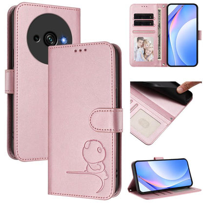 Litter Panda Embossing RFID Leather Phone Case with Lanyard, For Oukitel C59 / C59 Pro, For Oukitel C58 / C58 Pro, For Oukitel C57S / C57 Pro / C57 / BLU J12, For Oukitel C53, For Oukitel C50, For Oukitel C37, For Oukitel C51, For Oukitel C38          ...
