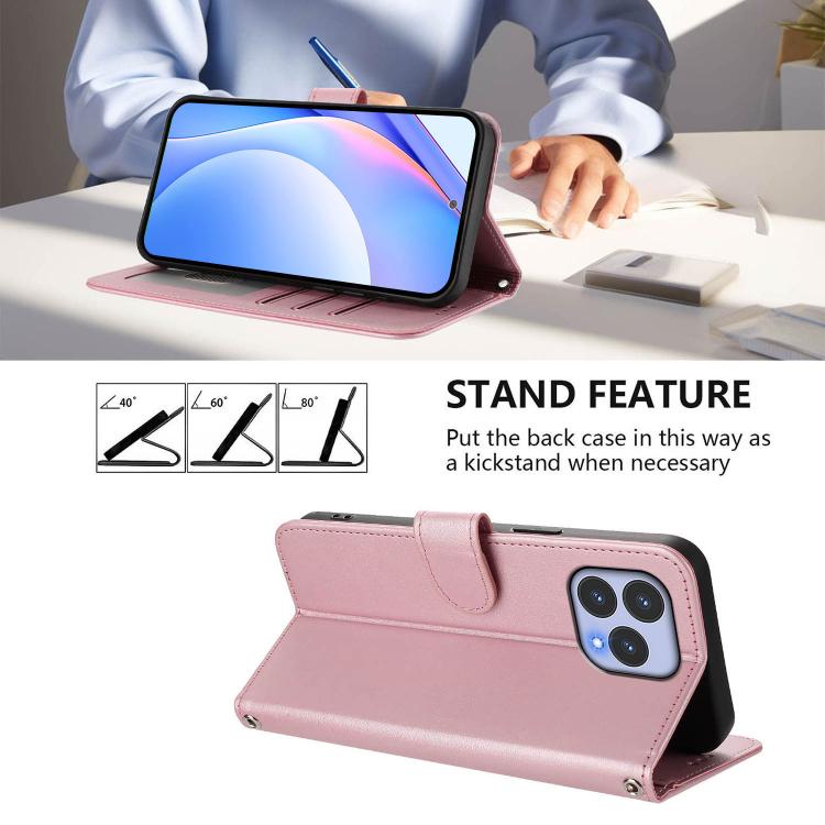 Litter Panda Embossing RFID Leather Phone Case with Lanyard, For Wiko T60 / Cubot P80, For Wiko T20