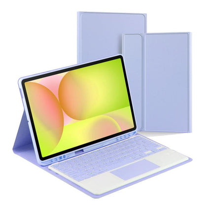 PSC-X620 Touchpad Bluetooth Keyboard Leather Tablet Case, PSC-X620