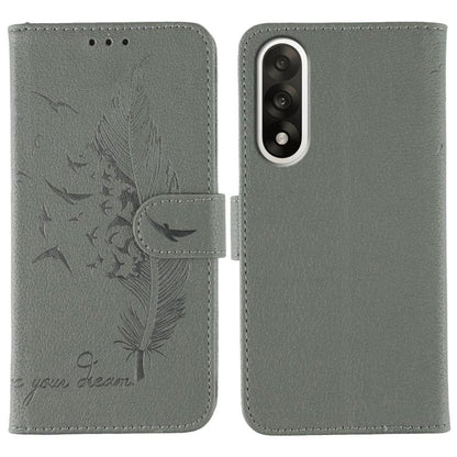Feather Pattern Litchi Texture Leather Phone Case, For OnePlus Ace 6, For OnePlus 15, For OnePlus Nord 5, For OnePlus Nord CE5