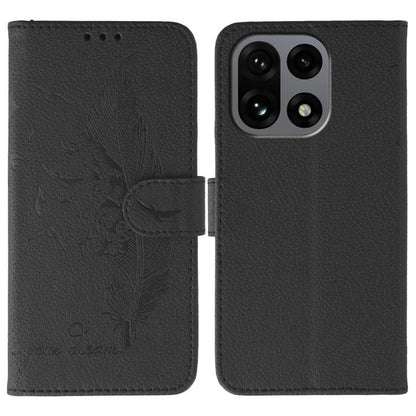Feather Pattern Litchi Texture Leather Phone Case, For OnePlus Ace 6, For OnePlus 15, For OnePlus Nord 5, For OnePlus Nord CE5
