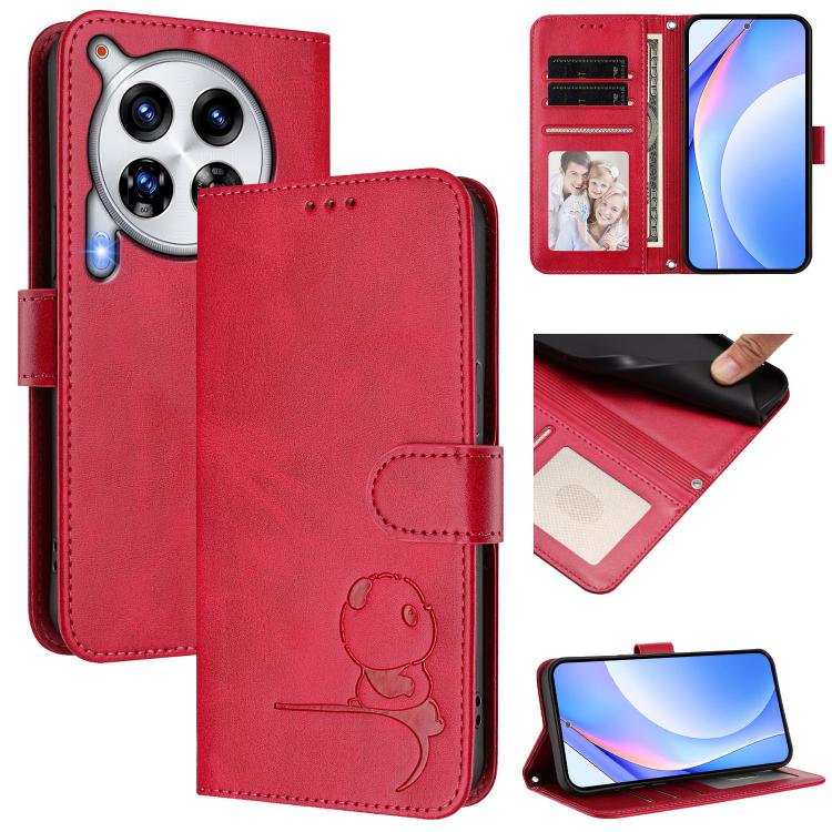 Litter Panda Embossing RFID Leather Phone Case with Lanyard, For Tecno Spark 20 Pro 5G, For Tecno Pop 6C / itel A18, For Tecno Spark 10 Pro Magic, For Tecno Pova 6 4G, For Tecno Pova 6 5G / Pova 6 Pro 5G, For Tecno Camon 30 Pro 5G                      ...