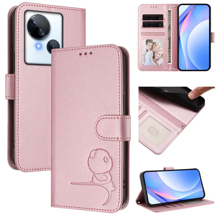 Litter Panda Embossing RFID Leather Phone Case with Lanyard, For Tecno Camon 20 / 20 Pro 4G, For Tecno Spark 10 5G, For Tecno Spark 10C / 10 4G, For Tecno Spark 10 Pro 4G / K17 4G, For Tecno Camon 19 / 19 Pro 5G, For Tecno Pova 4 Pro, For Tecno Pova 4 ...