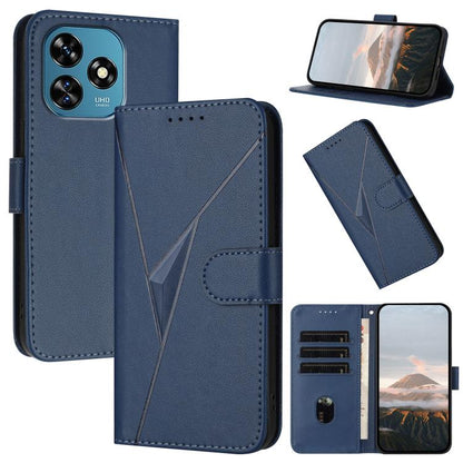 Triangle Pattern Buckle Clasp Leather Phone Case, For Oukitel C17 4G 2026, For Oukitel C26, For Oukitel C53, For Oukitel C51