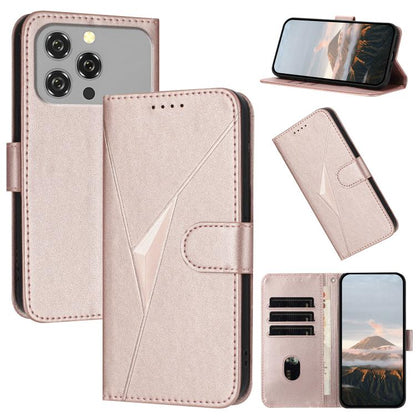 Triangle Pattern Buckle Clasp Leather Phone Case, For Oukitel C17 4G 2026, For Oukitel C26, For Oukitel C53, For Oukitel C51