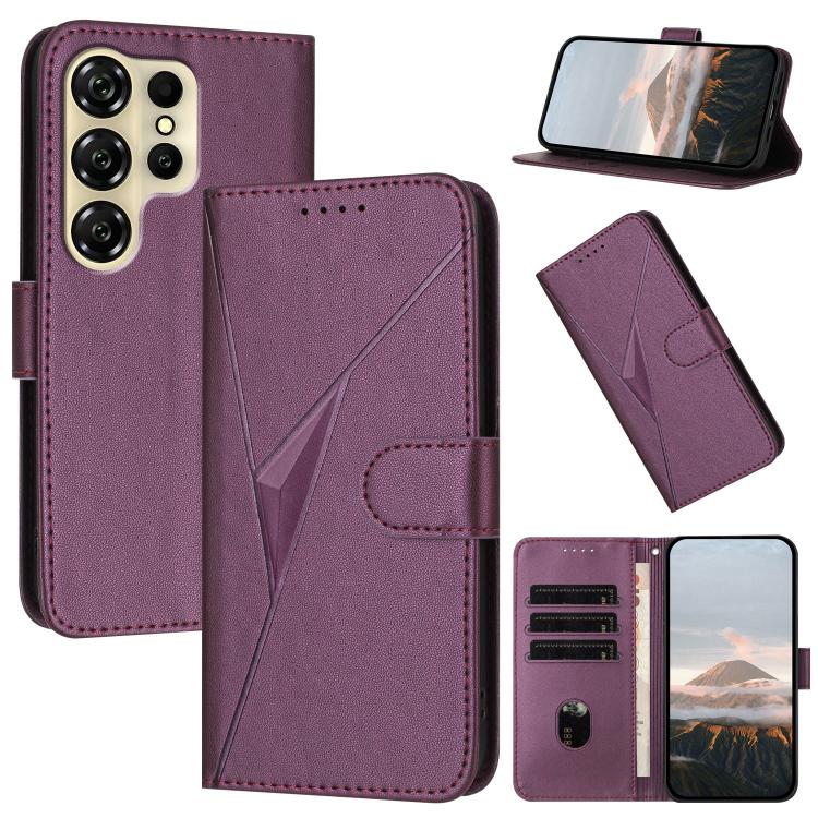 Triangle Pattern Buckle Clasp Leather Phone Case, For Oukitel C17 4G 2026, For Oukitel C26, For Oukitel C53, For Oukitel C51