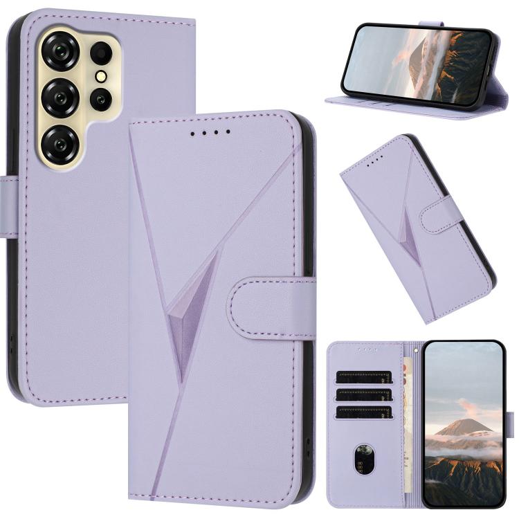 Triangle Pattern Buckle Clasp Leather Phone Case, For Oukitel C17 4G 2026, For Oukitel C26, For Oukitel C53, For Oukitel C51