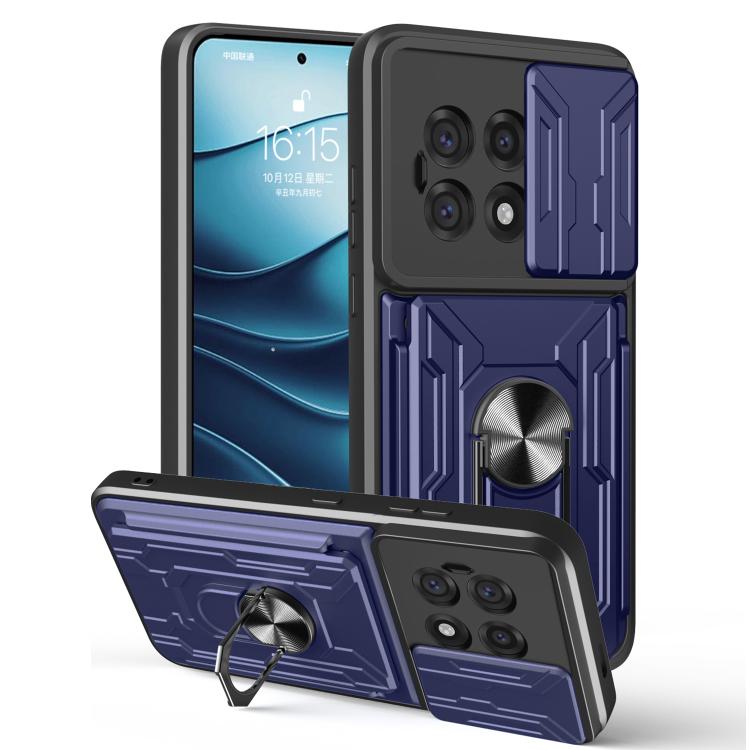 Sliding Camshield TPU+PC Phone Case with Card Slot, For OnePlus 15 5G, For OnePlus 13R 5G, For OnePlus 13 5G, For OnePlus Nord CE4 Lite