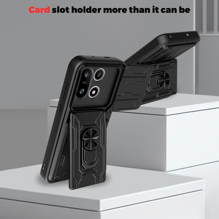 Sliding Camshield TPU+PC Phone Case with Card Slot, For OnePlus 15 5G, For OnePlus 13R 5G, For OnePlus 13 5G, For OnePlus Nord CE4 Lite