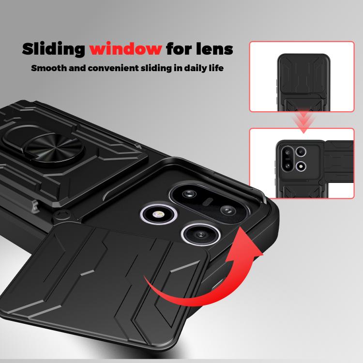 Sliding Camshield TPU+PC Phone Case with Card Slot, For OnePlus 15 5G, For OnePlus 13R 5G, For OnePlus 13 5G, For OnePlus Nord CE4 Lite