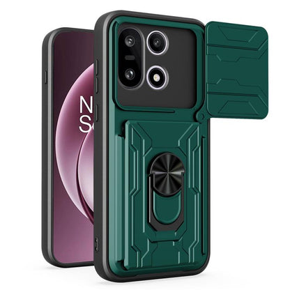 Sliding Camshield TPU+PC Phone Case with Card Slot, For OnePlus 15 5G, For OnePlus 13R 5G, For OnePlus 13 5G, For OnePlus Nord CE4 Lite
