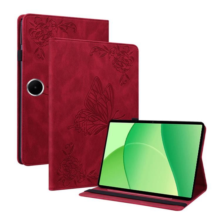 Butterfly Flower Embossed Leather Tablet Case, For OPPO Pad Mini 8.8 inch 2026, For OPPO Pad SE 11 inch