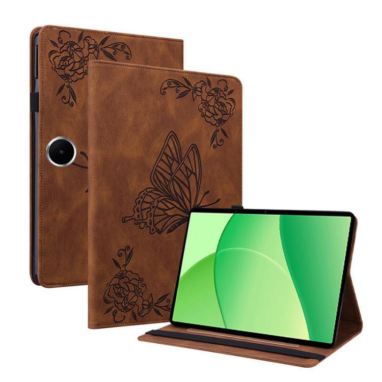 Butterfly Flower Embossed Leather Tablet Case, For OPPO Pad Mini 8.8 inch 2026, For OPPO Pad SE 11 inch