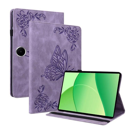 Butterfly Flower Embossed Leather Tablet Case, For OPPO Pad Mini 8.8 inch 2026, For OPPO Pad SE 11 inch