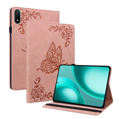 Butterfly Flower Embossed Leather Tablet Case, For OPPO Pad Mini 8.8 inch 2026, For OPPO Pad SE 11 inch