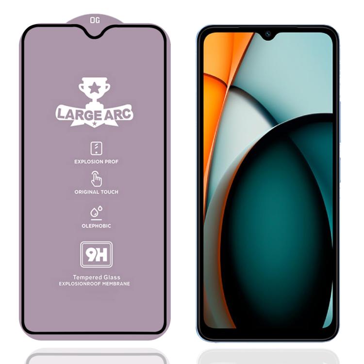 9H 0.4mm High Aluminum Large Arc Tempered Glass Film, For Redmi Note 15 Pro 5G Global 163.6mm, For Redmi Note 15R, For Redmi 15 Global / 4G SEA 169.5mm, For Redmi 15 4G / 5G EU 171mm, For Redmi 15C 4G / 5G Global 171mm, For Xiaomi Poco M7 4G 171mm     ...