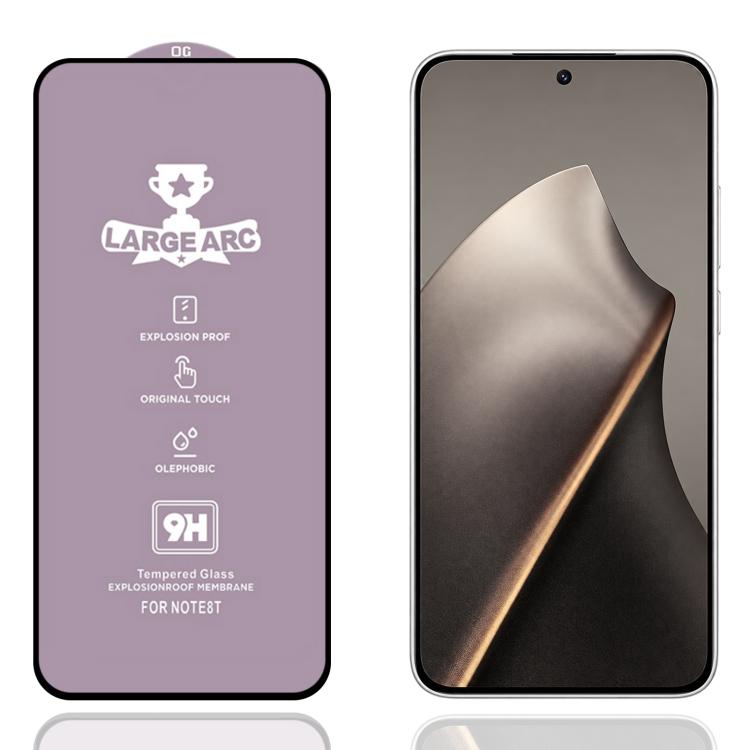9H 0.4mm High Aluminum Large Arc Tempered Glass Film, For Redmi Note 15 Pro 5G Global 163.6mm, For Redmi Note 15R, For Redmi 15 Global / 4G SEA 169.5mm, For Redmi 15 4G / 5G EU 171mm, For Redmi 15C 4G / 5G Global 171mm, For Xiaomi Poco M7 4G 171mm     ...