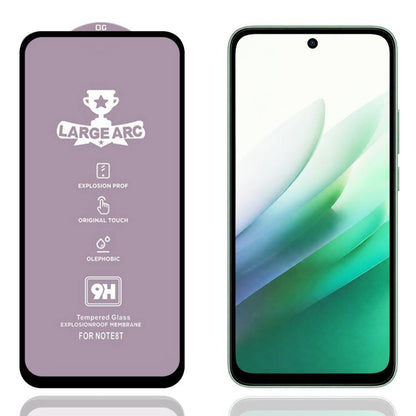 9H 0.4mm High Aluminum Large Arc Tempered Glass Film, For Redmi Note 15 Pro 5G Global 163.6mm, For Redmi Note 15R, For Redmi 15 Global / 4G SEA 169.5mm, For Redmi 15 4G / 5G EU 171mm, For Redmi 15C 4G / 5G Global 171mm, For Xiaomi Poco M7 4G 171mm     ...