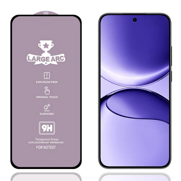 9H 0.4mm High Aluminum Large Arc Tempered Glass Film, For Redmi Note 15 Pro 5G Global 163.6mm, For Redmi Note 15R, For Redmi 15 Global / 4G SEA 169.5mm, For Redmi 15 4G / 5G EU 171mm, For Redmi 15C 4G / 5G Global 171mm, For Xiaomi Poco M7 4G 171mm     ...