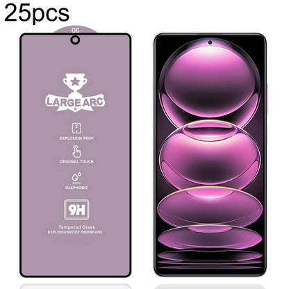 25 PCS/Pack 9H 0.4mm High Aluminum Large Arc Tempered Glass Film, For Redmi Note 15 Pro 5G Global 163.6mm, For Redmi Note 15R, For Redmi 15 Global / 4G SEA 169.5mm, For Redmi 15 4G / 5G EU 171mm, For Redmi 15C 4G / 5G Global 171mm                      ...