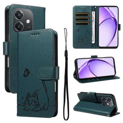 Adorable Cat Embossed Pattern Flip Leather Phone Case, For OPPO Find X9 Ultra 5G, For OPPO A6X 5G / A6 5G, For OPPO Reno15 Pro 5G Global, For OPPO Reno15 5G Global, For OPPO Find X9, For OPPO A6 Pro 4G / 5G Global, For OPPO Find X9 Pro                 ...