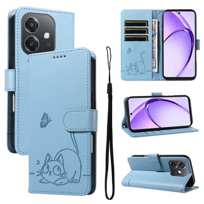 Adorable Cat Embossed Pattern Flip Leather Phone Case, For OPPO Find X9 Ultra 5G, For OPPO A6X 5G / A6 5G, For OPPO Reno15 Pro 5G Global, For OPPO Reno15 5G Global, For OPPO Find X9, For OPPO A6 Pro 4G / 5G Global, For OPPO Find X9 Pro                 ...