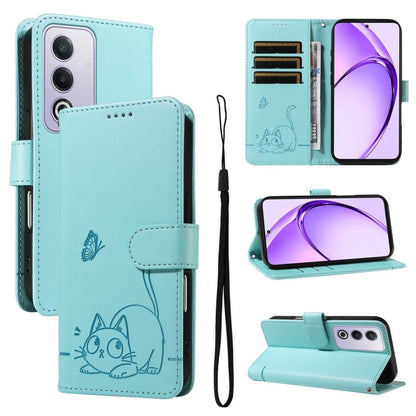 Adorable Cat Embossed Pattern Flip Leather Phone Case, For OPPO Find X9 Ultra 5G, For OPPO A6X 5G / A6 5G, For OPPO Reno15 Pro 5G Global, For OPPO Reno15 5G Global, For OPPO Find X9, For OPPO A6 Pro 4G / 5G Global, For OPPO Find X9 Pro                 ...