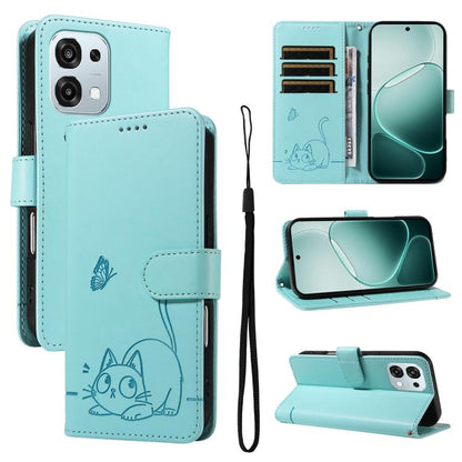 Adorable Cat Embossed Pattern Flip Leather Phone Case, For OPPO Find X9 Ultra 5G, For OPPO A6X 5G / A6 5G, For OPPO Reno15 Pro 5G Global, For OPPO Reno15 5G Global, For OPPO Find X9, For OPPO A6 Pro 4G / 5G Global, For OPPO Find X9 Pro                 ...